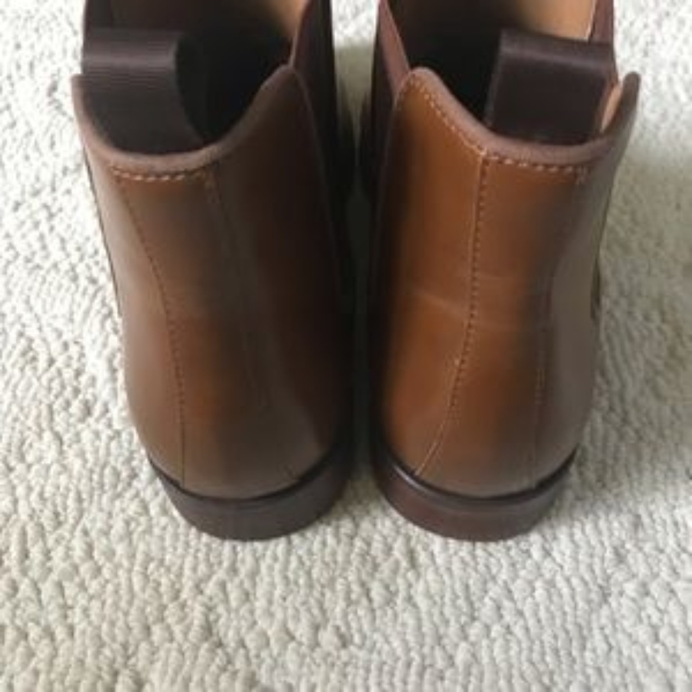 NWOT Edgewood Mens Authentic Leather Chelsea Boots - Picture 4 of 4
